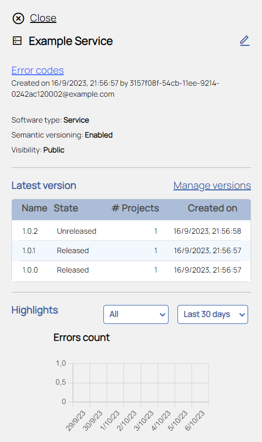 Software | Err0 docs